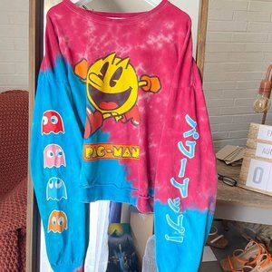 PACMAN TIE DYE CROP TOP